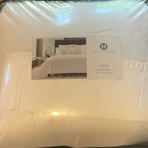Hotel Collection Supima Comforter Set - Cream